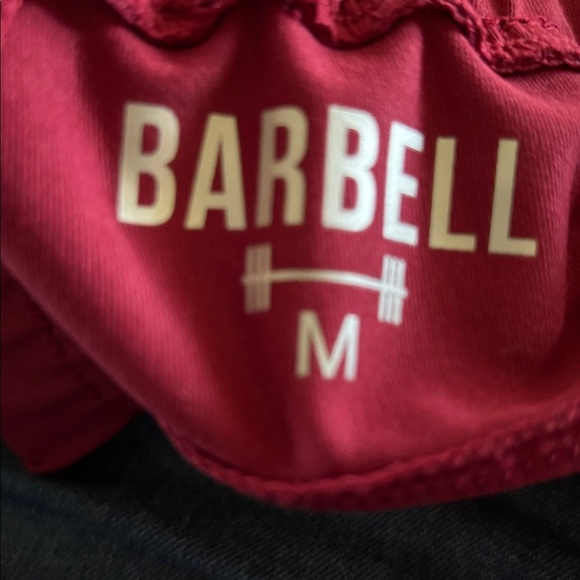 Barbell Contour Joggers Sz M In Berry Pockets Athletic Performance Active - Picture 5 of 6